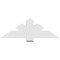 Ekena Millwork Kennewick Architectural Grade PVC Gable Bracket, 48"W x 16"H x 4"D x 6"F, 8/12 Pitch GBP048X16X0406KEN00 - alternate 3